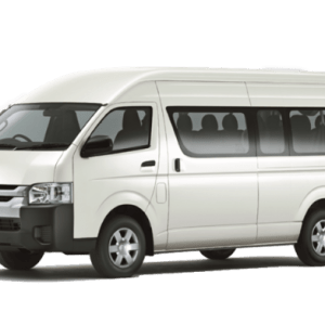 Toyota Hiace highroof manual 2026 with black bumper